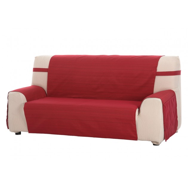 Funda cubre sofá Ribera rojo Martina Home