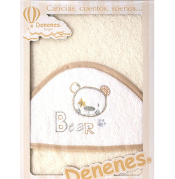 DENENES - Capa de Baño Bear Beige