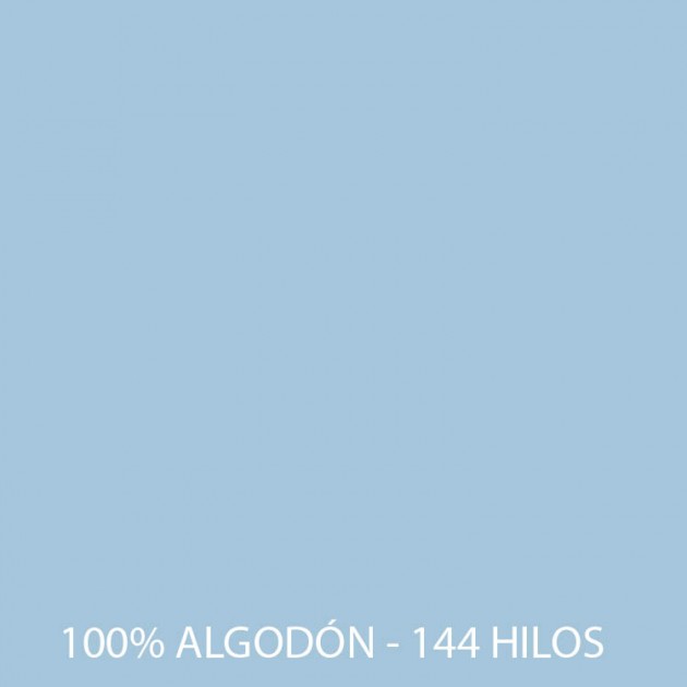 Tela 100% Algodón 144 Hilos ESTELIA Azul Celeste
