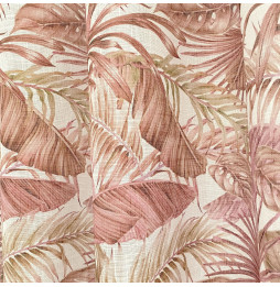 Visillo Estampado Hawai Rojo C/03 Arce Textile