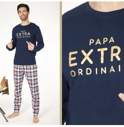 Pijama + Boxer Hombre Algodón CTM Papa ExtraOrdinaire