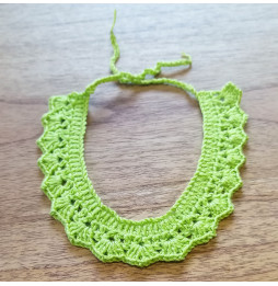 Gargantilla Crochet Mirta Kiwi