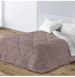 Duvet Comforter Estampado Reversible Narel arena