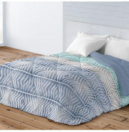 Duvet Comforter Estampado Reversible Narel azul