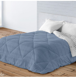 Duvet Comforter Estampado Reversible Narel azul